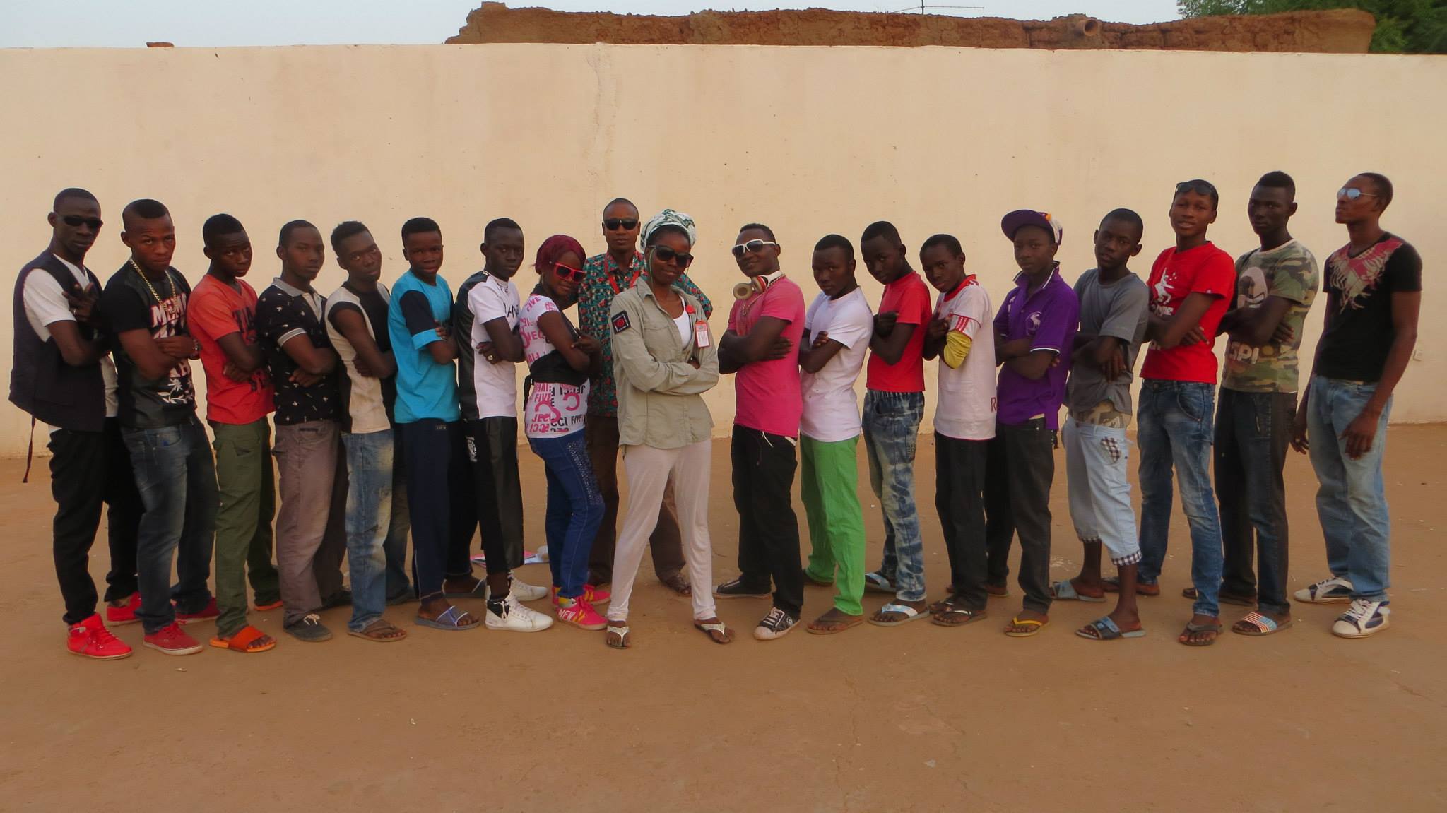 Tina Mweni teaching in Mali 2014 (1)