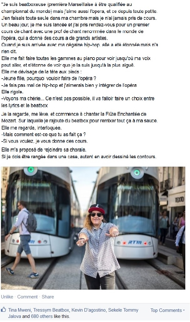 Article by "Humans of Marseille"